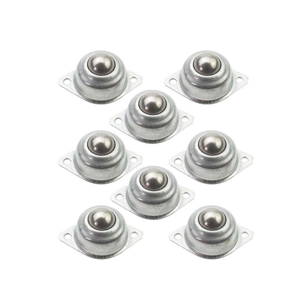 12 Pieces -15A Ball Transfers Universal Rotation Conveyor Wheel Caster Roller 5/8 Inch 4851966888654