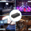 Stereo Mixer Audio (2 Input 4 Output) Push Four Headphones or External Power Amplifiers Volume Control 10