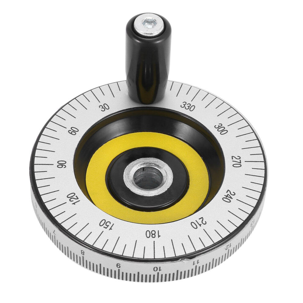 80Mm Solid Hand Wheel Scale Mechanical Parts Bakelite Machine Handle Calibrated Handwheel 4851966891630