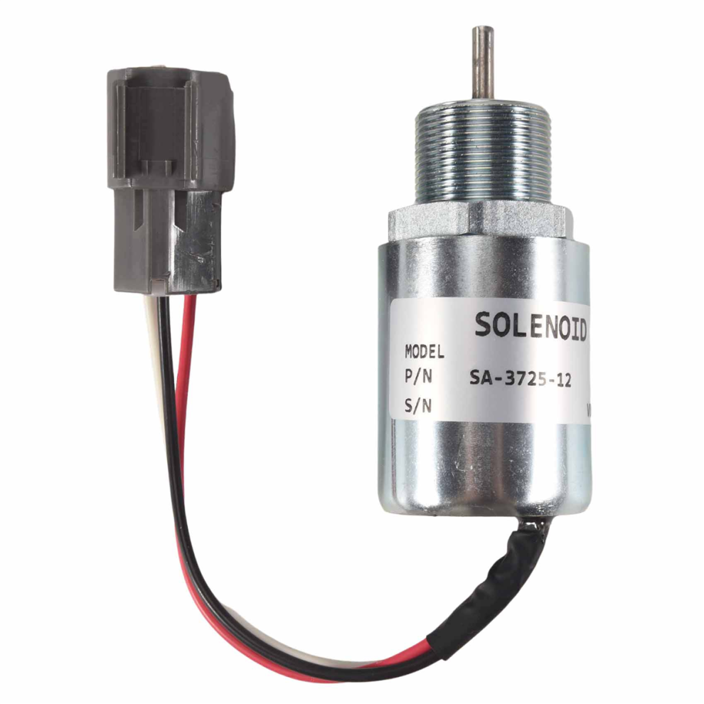 Sa-3725-12 30A87-00040 Fuel Shut Off Solenoid For L2e L3e S3l S4l Engine Ec15 223D 12Vdc 4851966895386
