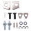 1 ζεύγος & σετ ράβδων στήριξης Easy Up για Ranger T6 Xl 2011-2019 7