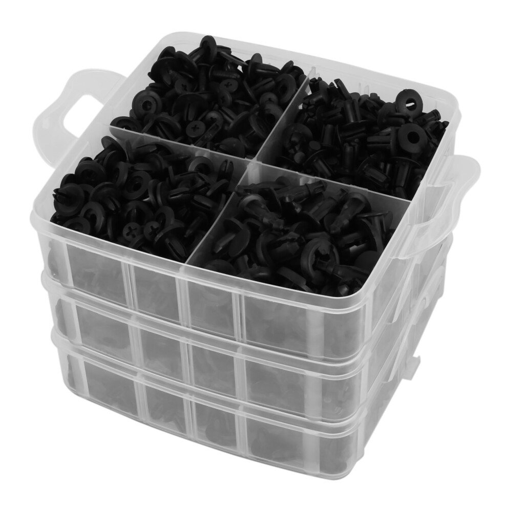 620Pcs Universal Mixed Auto Fastener Car Bumper Clips Retainer Rivet Door Panel For Liner All 4853024028651