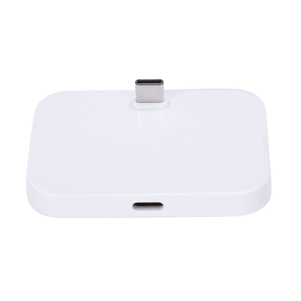 Mobile Phone Desktop Type-C Charger Stand Holder Cellphone Usb-C Charging Docking Station Silver 4853024029771