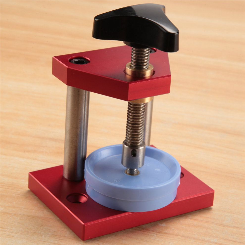 Micropress Watch Case Press Medium Heavy Duty Pressing Tool With 12 Nylon Dies For Repair Red/Blue 4853024029979