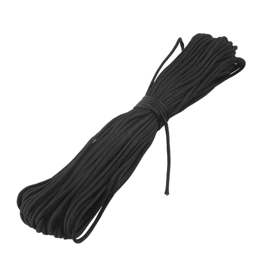 Σχοινί αλεξίπτωτου επιβίωσης Paracord 100 ft 550 - Μαύρο