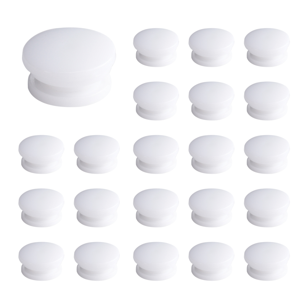 50 Pcs T3 Snaps Press Studs Scrapbook Sewing Buttons White 4853024035574