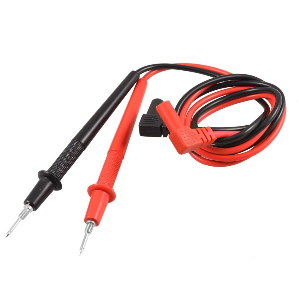 1000V Banana Plug 2.6Ft Voltmeter Probe Test Lead Cable Black Red Pair 4853024036601