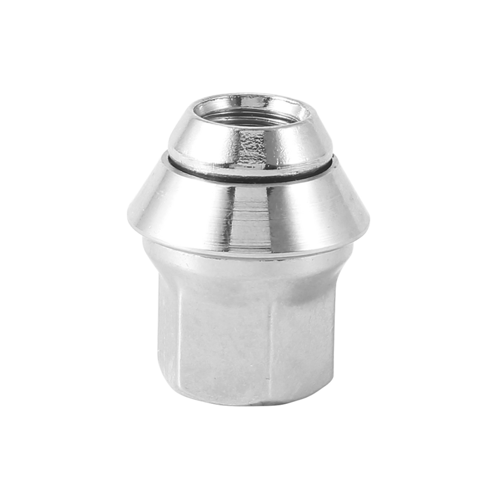 M12 X 1.5 19Mm Hex For Wheel Open Nut Fiesta Focus Ka Mondeo Silver 4853024038094
