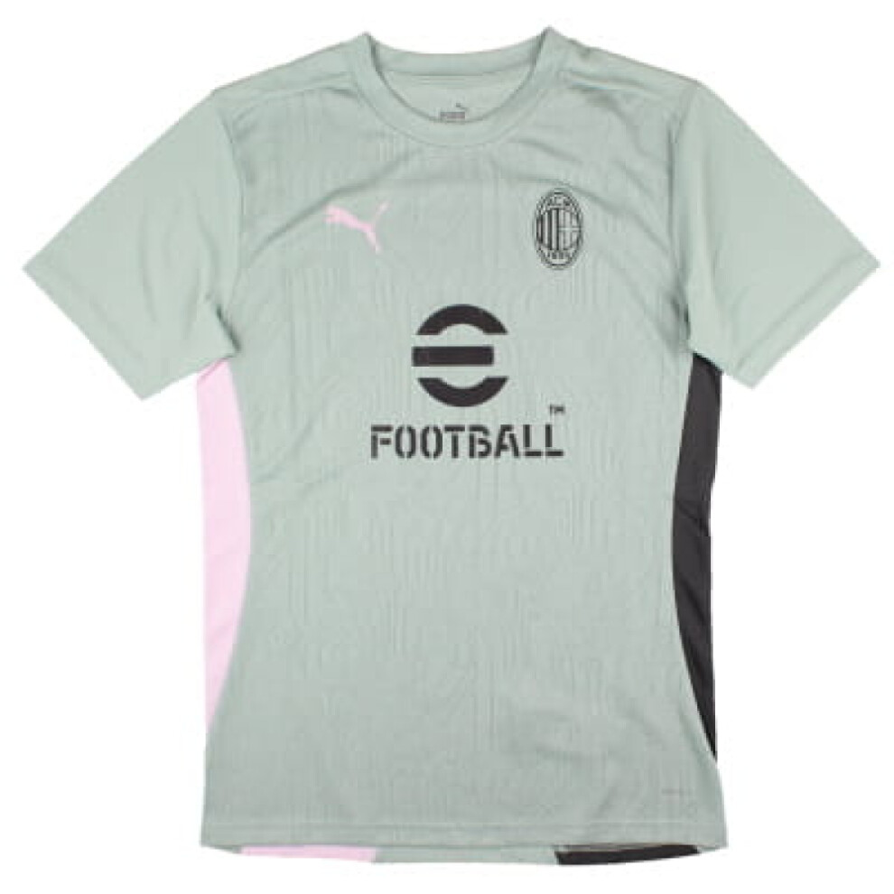 Puma (M) 2024-2025 Ac Milan Training Shirt ( Fog) Green