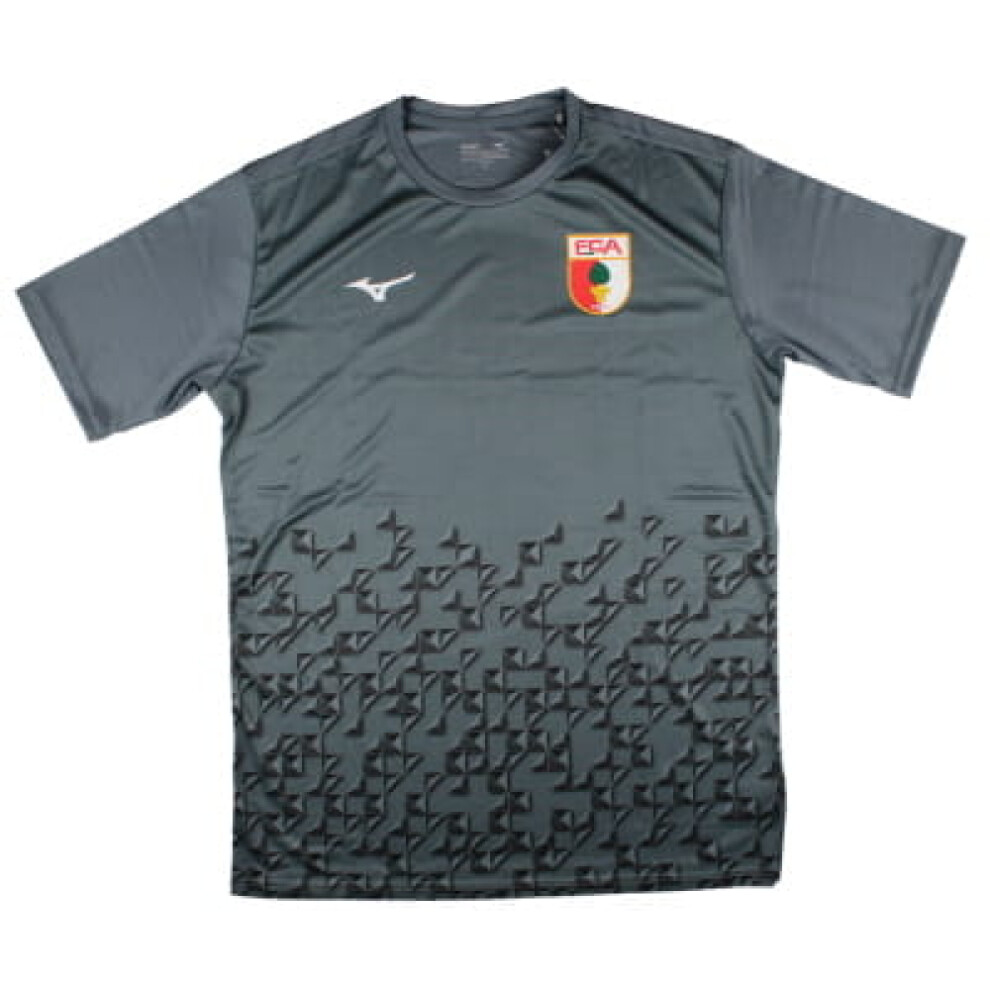 Mizuno (M) 2024-2025 Fc Augsburg Training Shirt (Black)