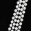 Lunga collana di perle artificiali Accessori per gioielli  per ragazza Flapper Suit 1920s 9