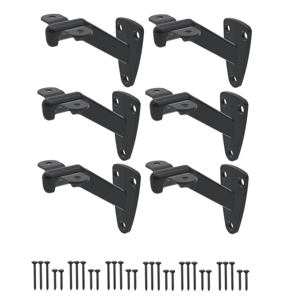 Hand Rail Brackets For Stairs- 6 Pcs Handrail Indoor Stairs Or Outdoor Support,Hand Railing 4853024041513