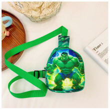 (Hulk) Crossbody Printed Avengers Bag Kids Cute Bags Outdoor Shoulder