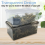 6pcs,Reptile plastic terrarium, transport 2