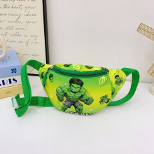 (Hulk) Avengers Printed Character Shoulder Chest Bag Outdoor Wallet Children