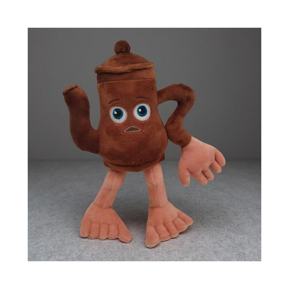 (Teacup) Tung Tung Tung Sahur Parody Plush Toy Pp Cotton Stuffed Collectible Animal Gift