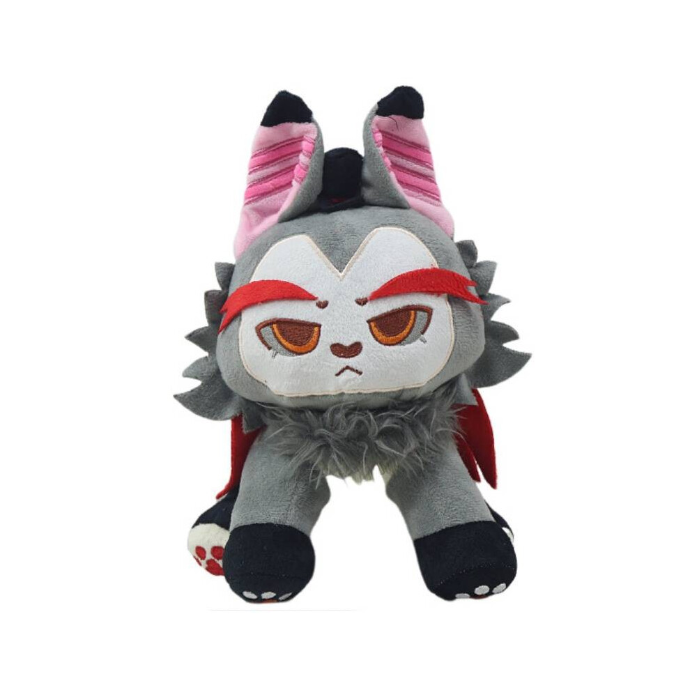 ( ) Hotel Hazbin Husk Cat Plush Toy Stuffed Doll Pp Cotton Filling Gift Anime Fans Black
