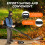 63cc Backpack Leaf Blower,2 Stroke Gas Powered Air/Snow Blower 8