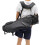 Gr8 Home Golf Stand Bag Lightweight 7inch 4 Way Divider Double Strap Black Grey 7