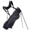 Gr8 Home Golf Stand Bag Lightweight 7inch 4 Way Divider Double Strap Black Grey 1