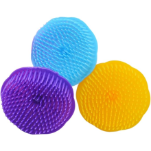 HEALLILY 3Pcs Hair Scalp Brush Silicone