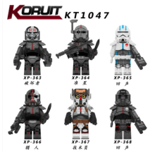 6Pcs Star Wars Clone Troopers Minifigures Gift Fit Lego