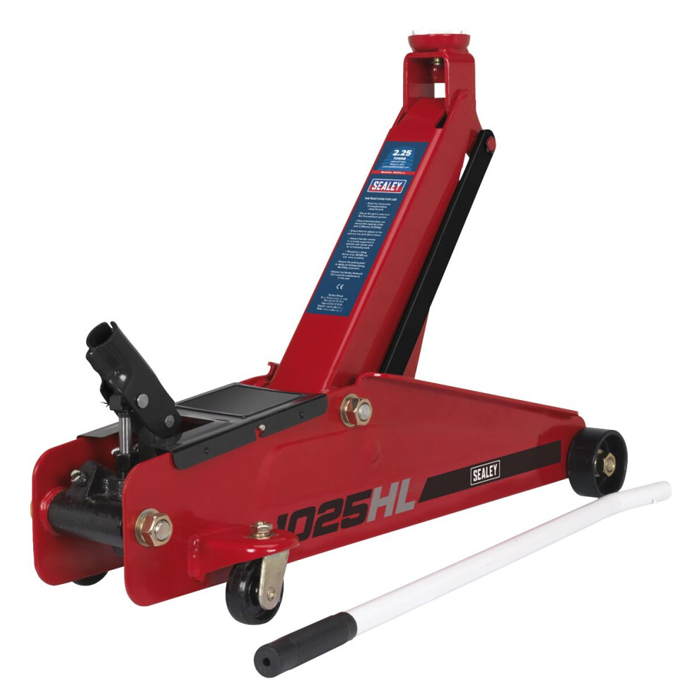 Sealey High Lift SUV Trolley Jack with Super Rocket Lift 2.25 Tonne 1025HL-image-OPC-PH2HDDF-NEW