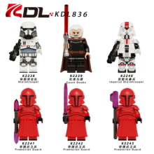 6Pcs Star Wars Clone Troopers Minifigures Gift Fit Lego