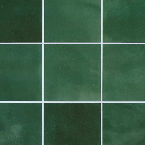 Living And Home 10Pcs Gemstone Color Series 9-grid Wall Tile Sticker, Light Green 1