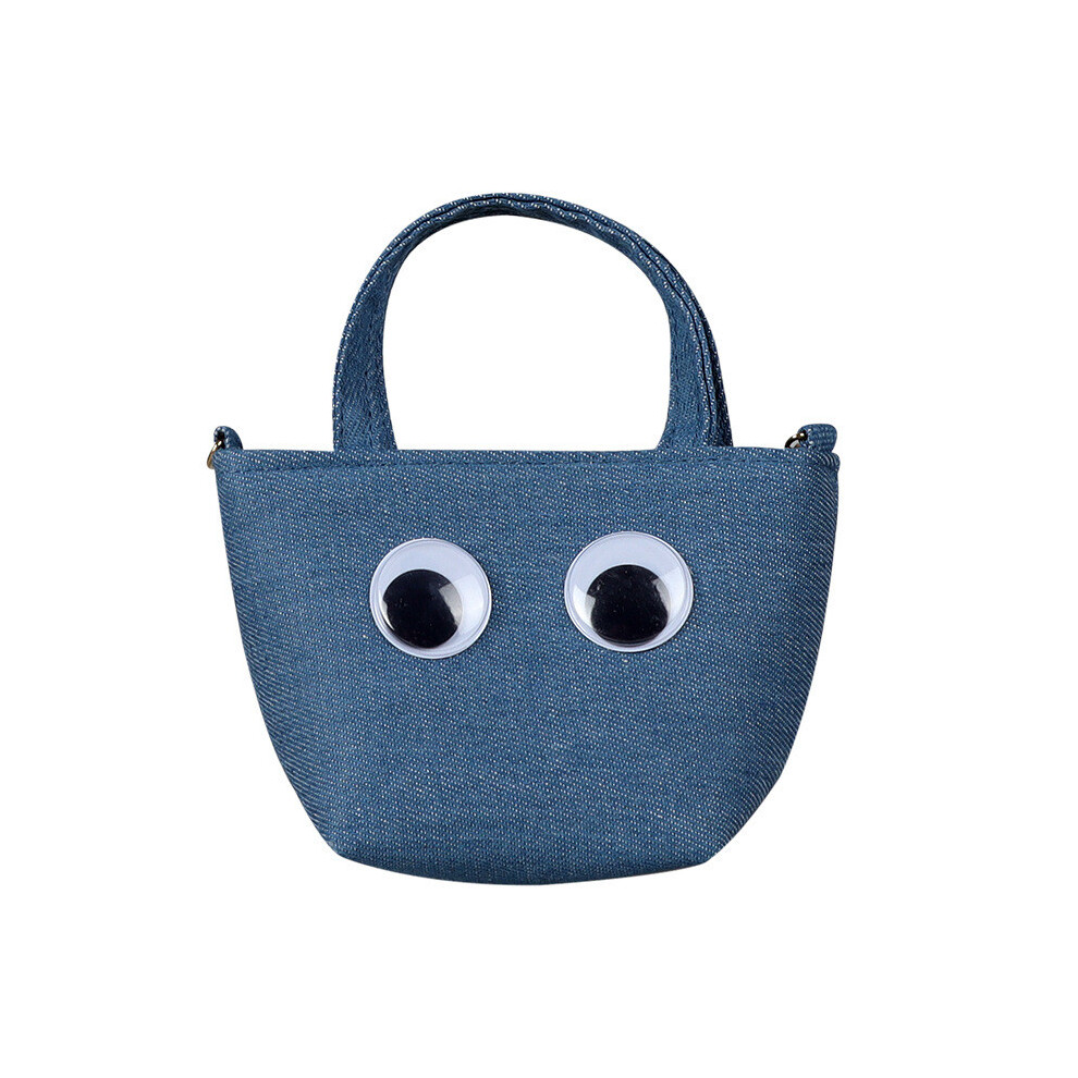 (Denim)Sac en toile bébé mignon et fonctionnel avec grand rangement et matière durable