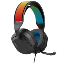 JLab Nightfall Over Ear Wired Gaming Headset - 3.5mm Jack Gaming Headset with Mic