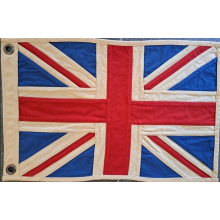 United Kingdom Marine Jack Fully Sewn Cotton Flag - 49cm x 33cm