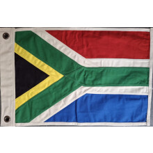 South Africa Fully Sewn Small Cotton Flag - 49cm x 33cm