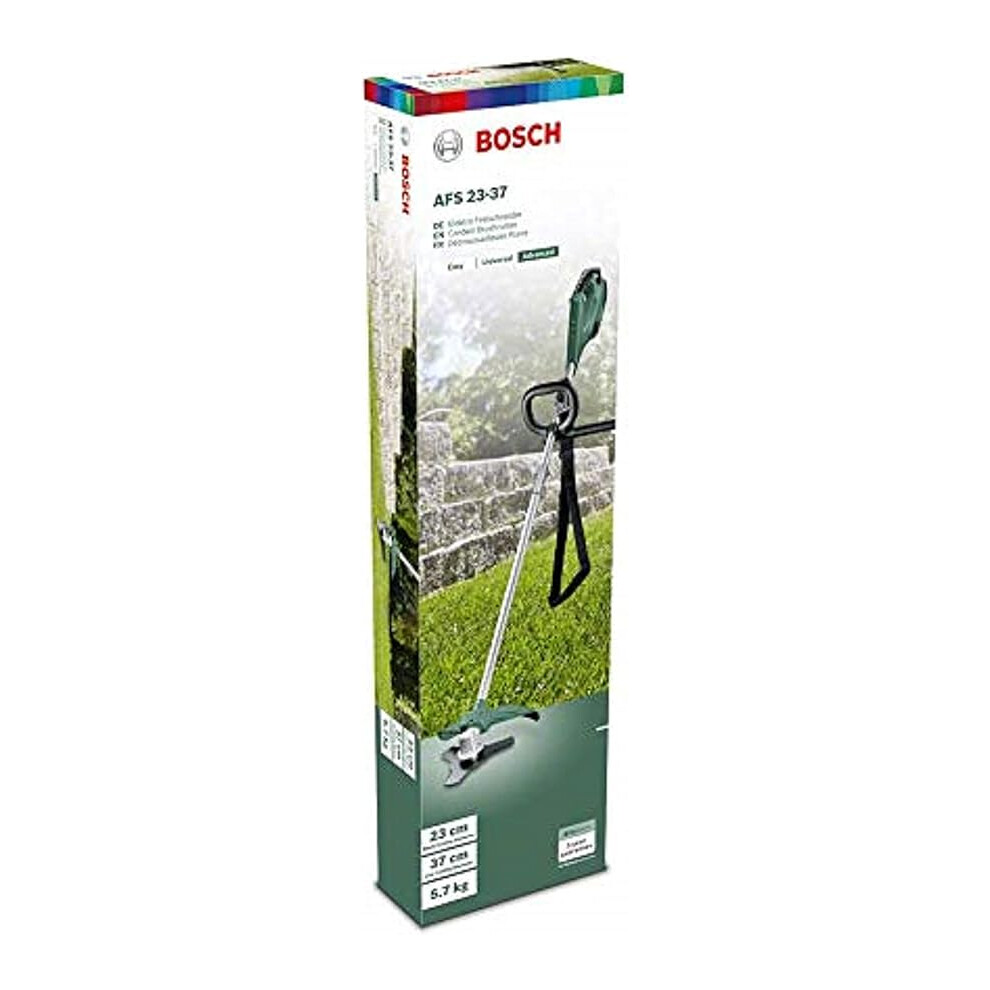 Bosch Brush Cutter AFS 23-37 (950 W, cutting diameter blade: 23 cm, cutting diameter line: 37 cm, in carton packaging