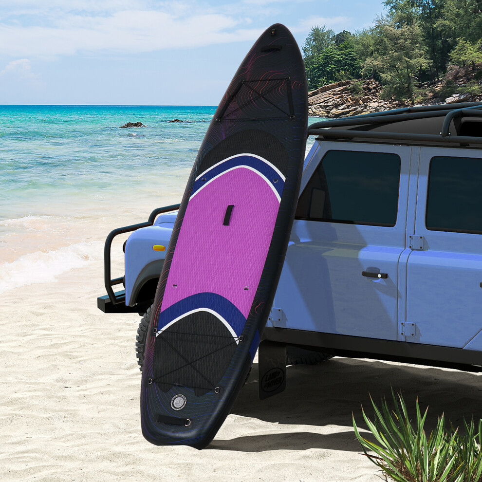 11FT Inflatable Stand Up Paddle Board Pink SUP Surfing board with Seat