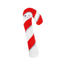 Rosewood Comet Candy Cane Dog Toy Durable Rope Core Soft Exterior