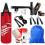 (Red Set) Kids Punch Bag 2ft Filled Gym Boxing Training Set 1