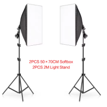 Photography 50x70CM Softbox Lighting Kits Professional Light S