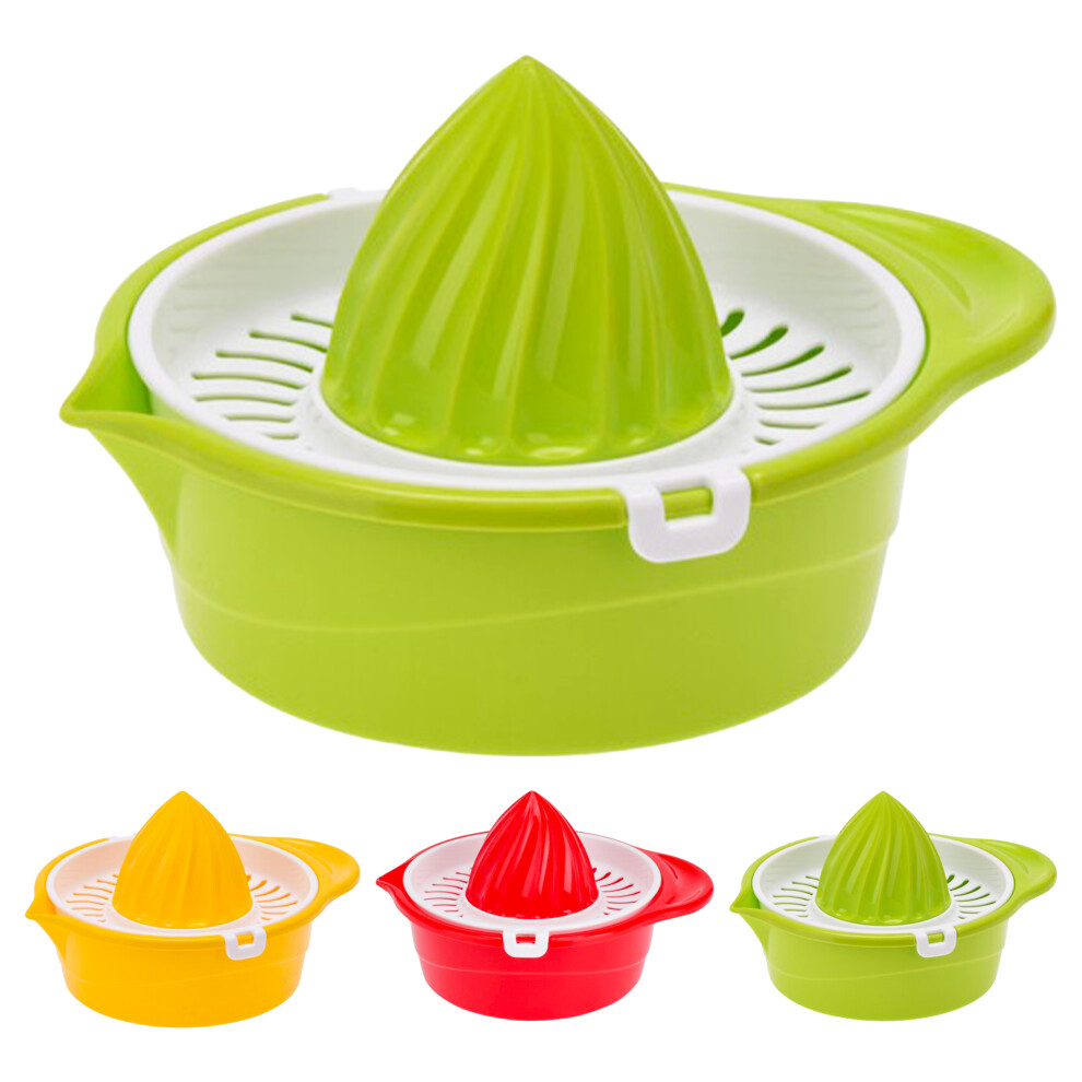 GEEZY Hand Juicer Squeezer for Citrus Fruits 220ml Lemon Orange Plastic Manual Tool
