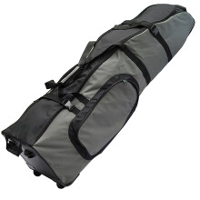 Premium Wheeled Travel Golf Bag Padded Flight Cover Case with Wheels