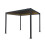 (3x3m with Lights) Aluminium Anthracite Pergola 3