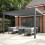 (3x3m with Lights) Aluminium Anthracite Pergola 6