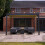 (3x3m with Lights) Aluminium Anthracite Pergola 13