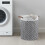 60L Large Laundry Basket 2-Pack Foldable Waterproof Washing Basket 5
