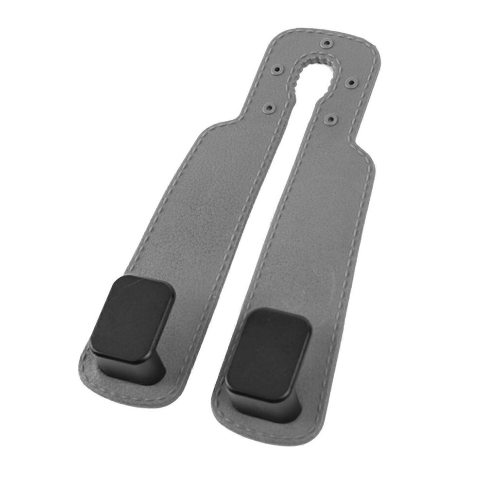 (As Show, One Size) Car Headrest Hook Strong Load Bearing Capacity Multifunction Seat Back Double Hook For Handbags Bags 6909775599068