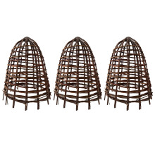 Willow Herbaceous Plant Protection Cloches (Set of 3)