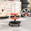 Homcom HOMCOM Rolling Mechanic Stool, 135kg Capacity Workshop Stool, Yellow 9