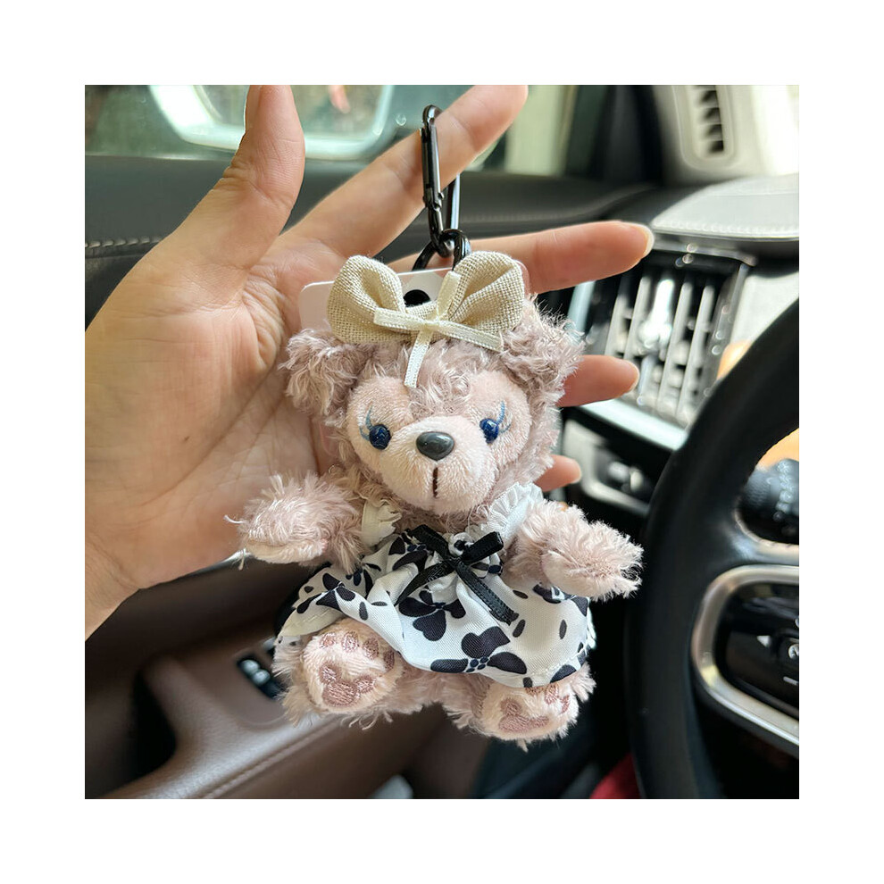 (Tulle Rose)Shelliemay Peluche Jouet Porte-clés Pendentif Décoratif Décoration Bureau Cadeau Fille