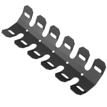 (As show, One size) For Motorcycle Exhaust Pipe Protective Cover Modified Exhaust Hood Short Paragraph(Black)