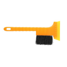 2 In 1 Car Vehicle Snow Ice Scraper Snow Brush Shovel Removal Brush Winter Tools